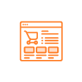 Página web de tiendas en línea